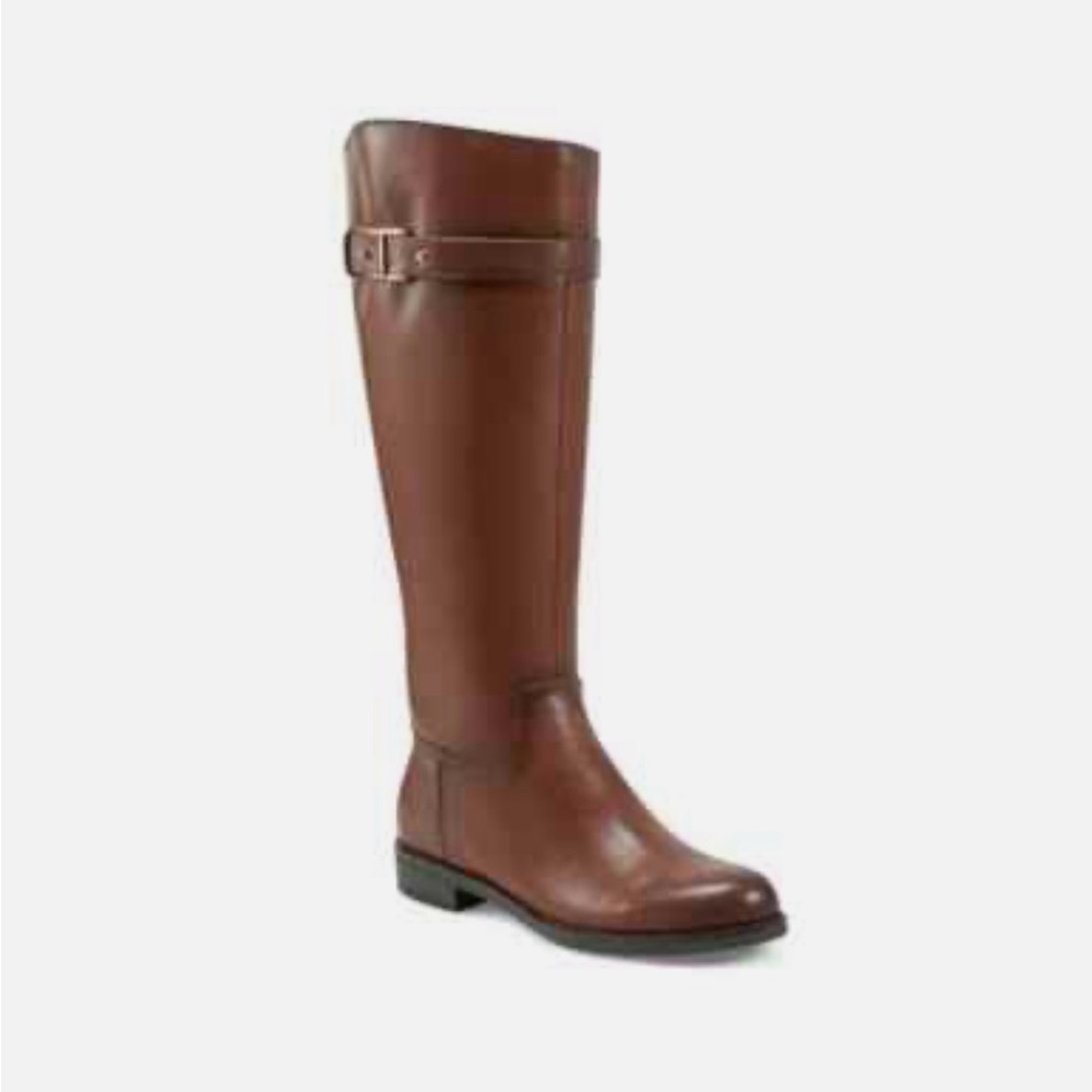Easy Spirit Chestnut Over the Knee Boots